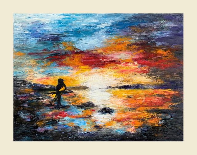 2020, "Xexeu" Technique impasto, oil paint,hand painted on 3D canvas. Dimensions 0.80 x 0.60 m, ready to hang. Not available.